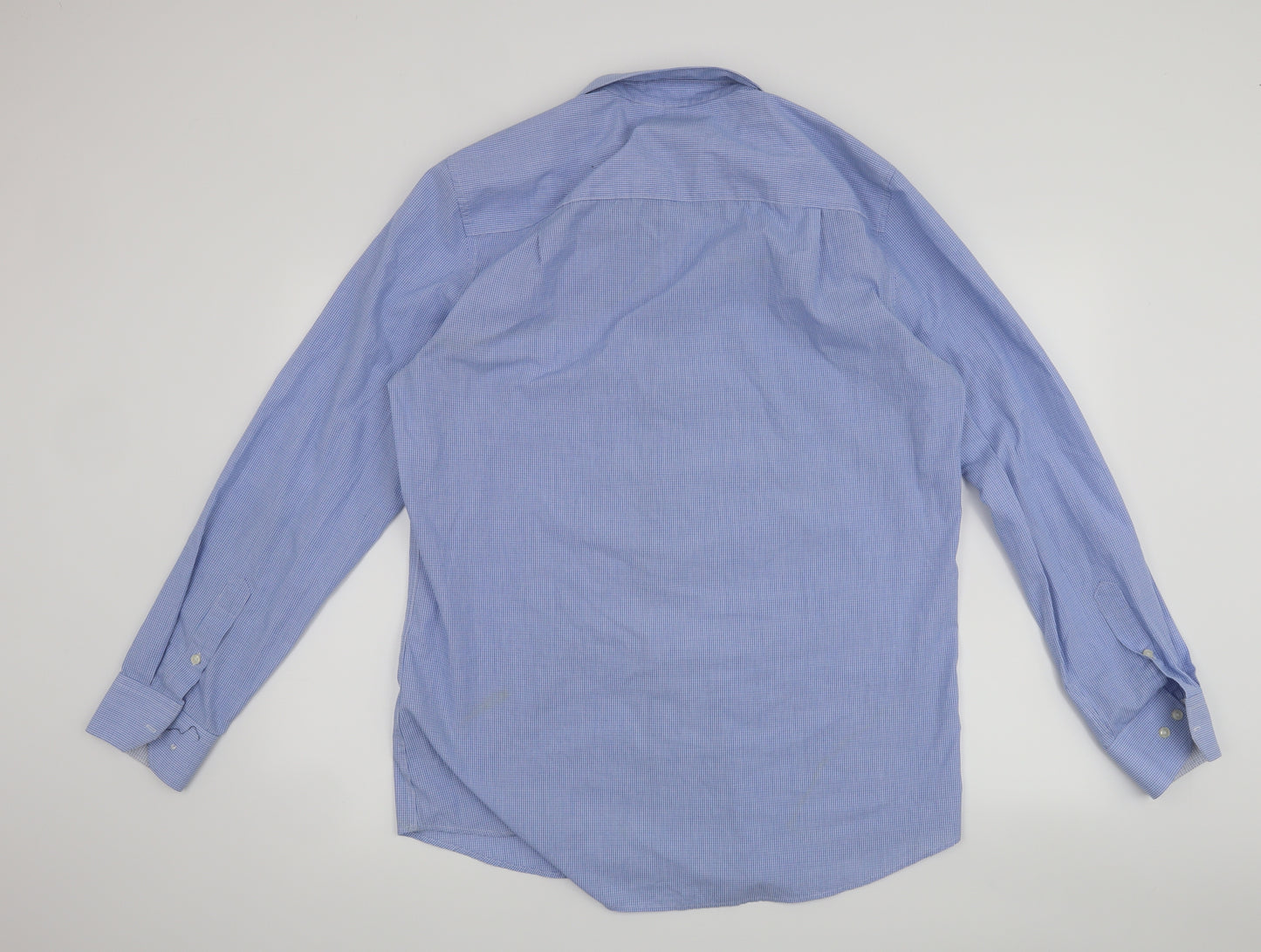 NEXT Mens Blue    Button-Up Size 16