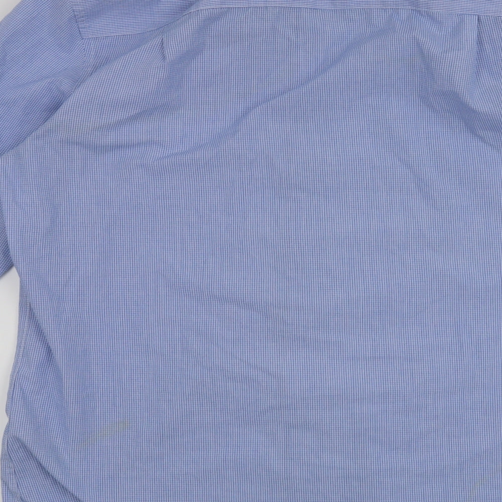 NEXT Mens Blue    Button-Up Size 16
