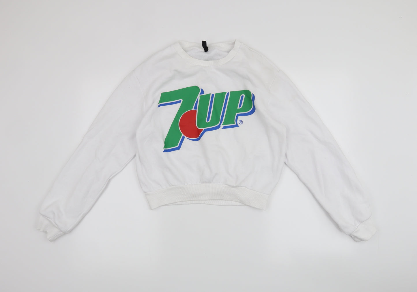 H&M Womens White   Pullover Jumper Size S