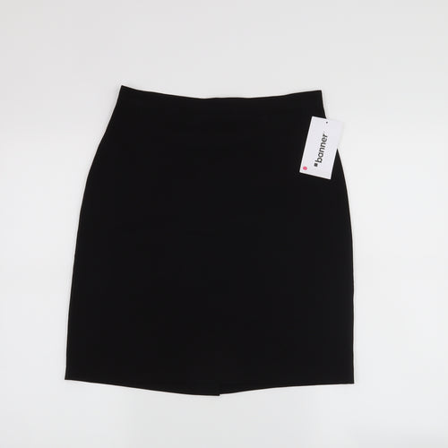 Banner Womens Black   Straight & Pencil Skirt Size 32 in
