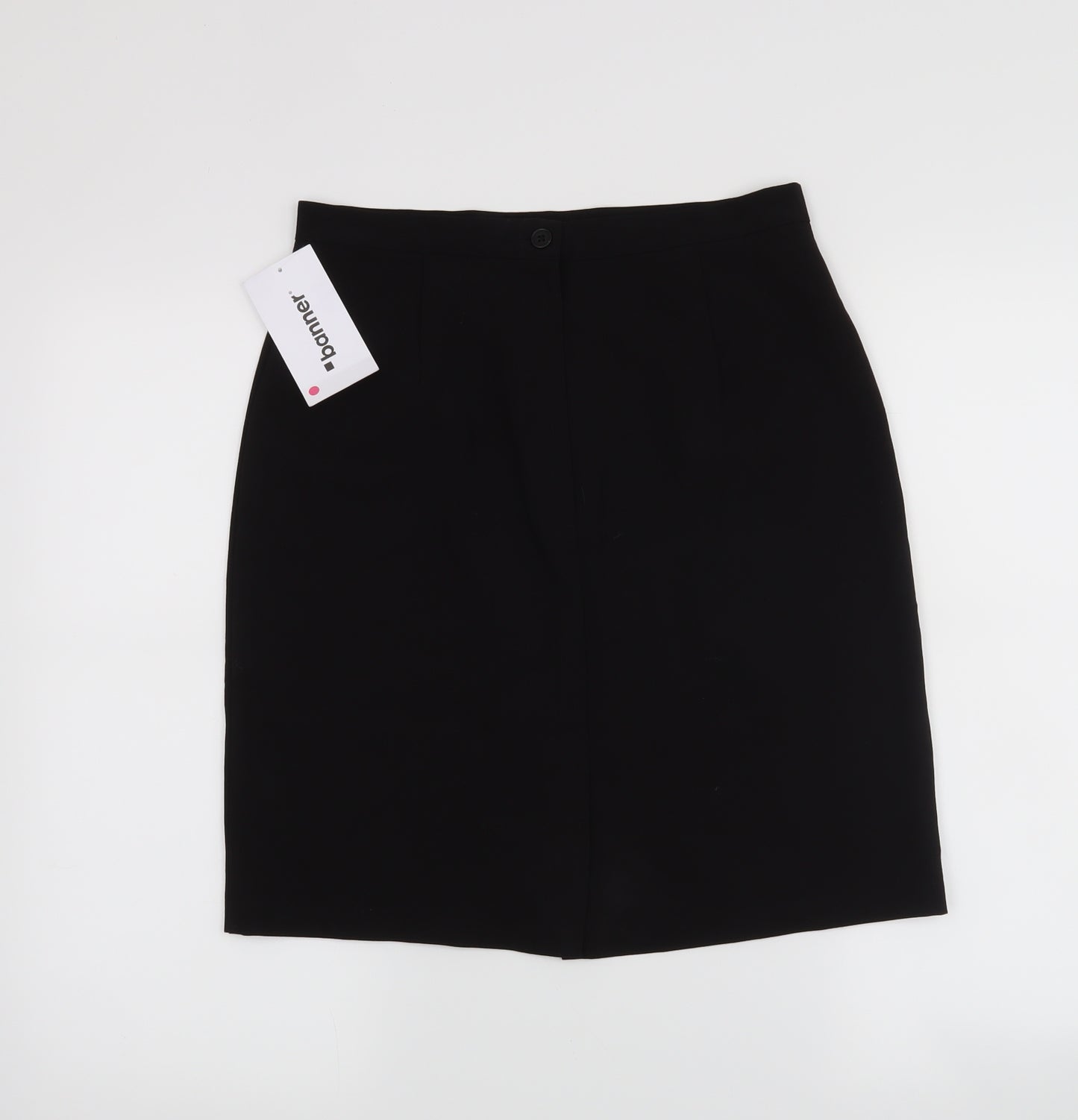 Banner Womens Black   Straight & Pencil Skirt Size 32 in