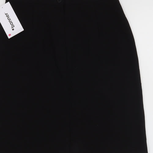 Banner Womens Black   Straight & Pencil Skirt Size 32 in