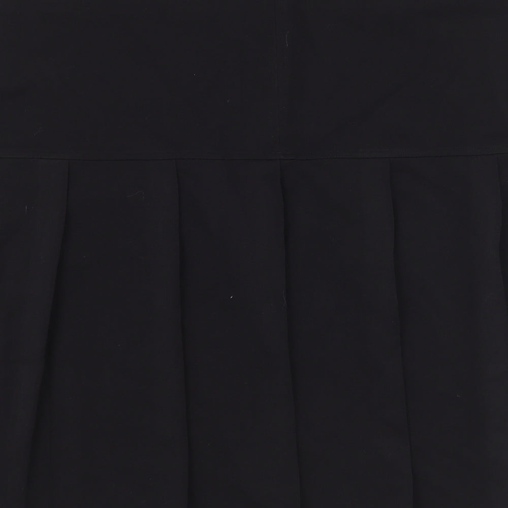 Banner Womens Black   Pleated Skirt Size 38 in