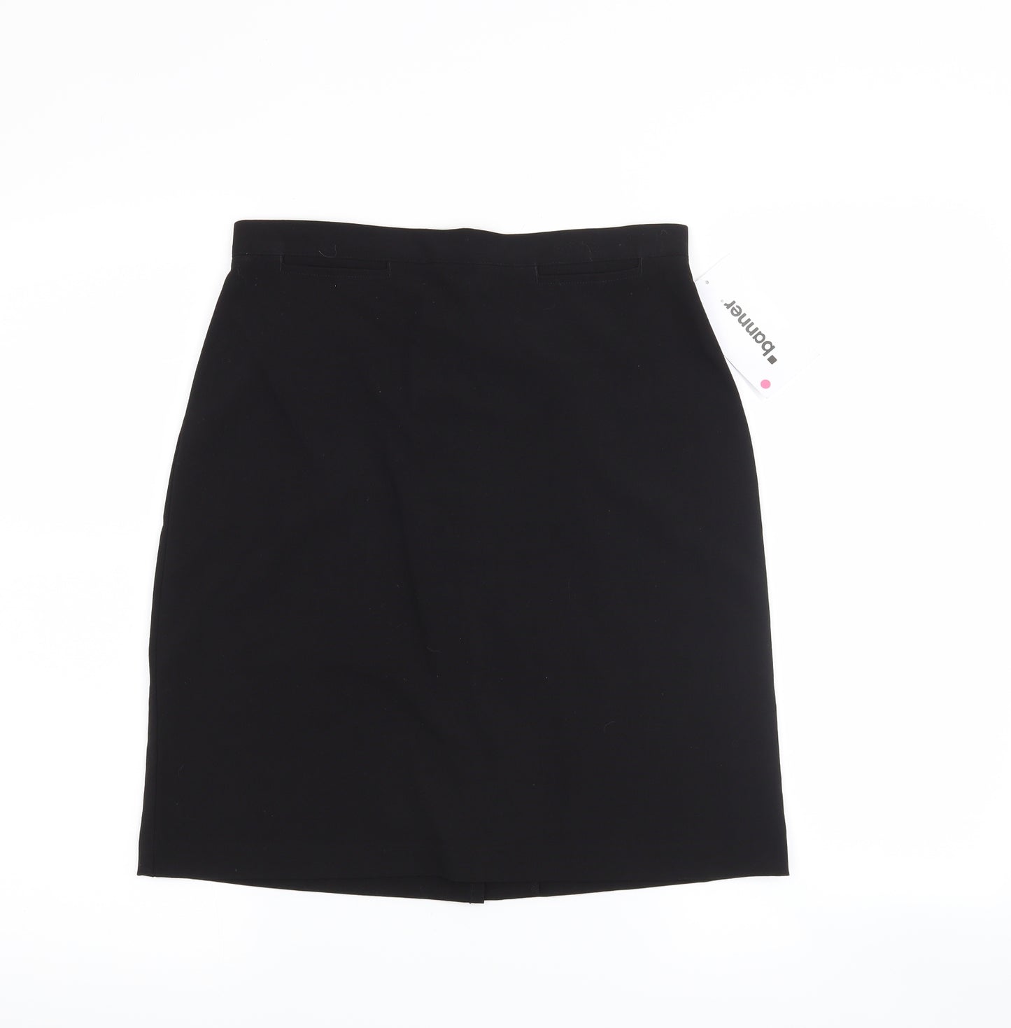 Banner Womens Black   Straight & Pencil Skirt Size 26 in