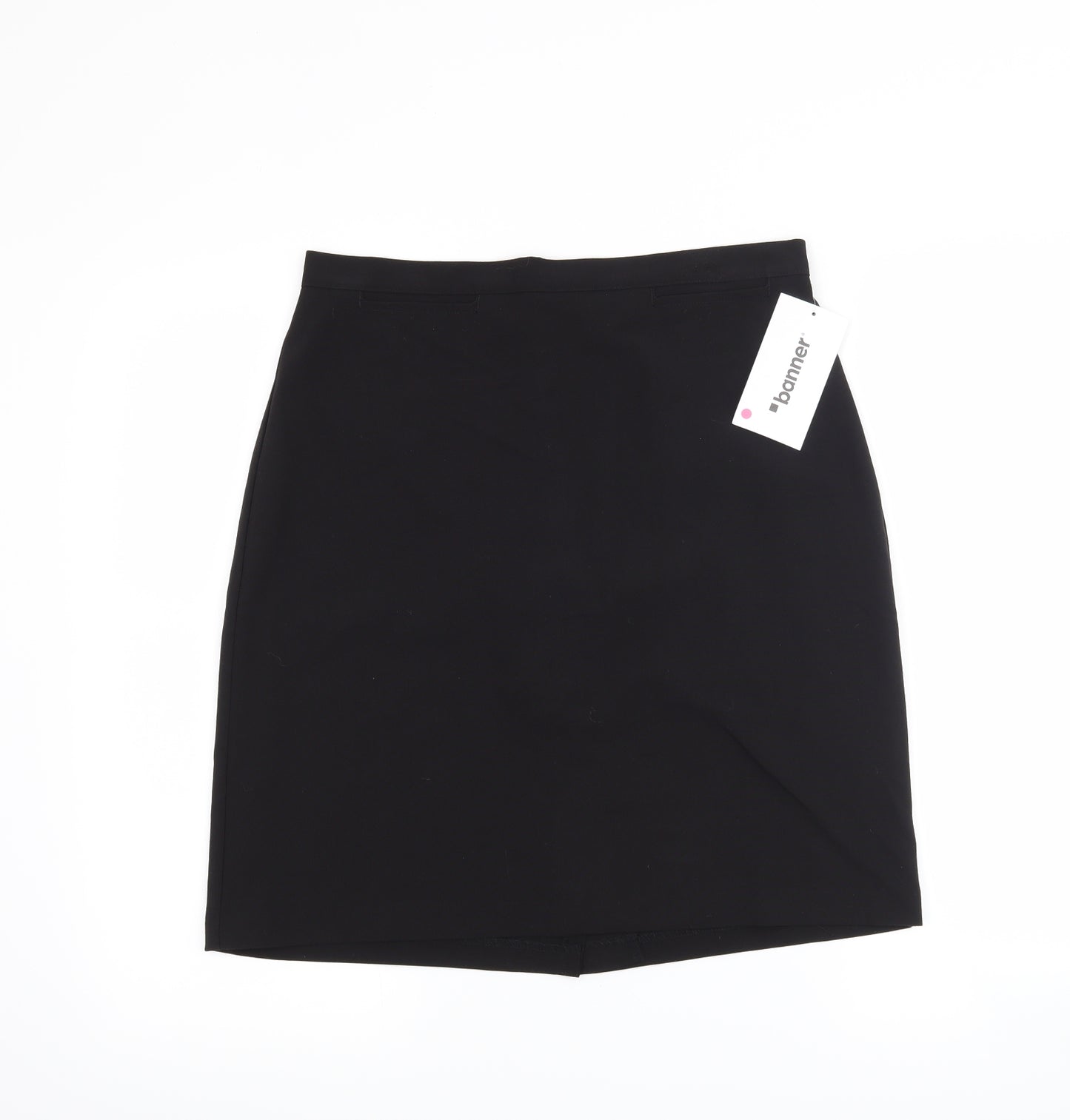 Banner Womens Black   Straight & Pencil Skirt Size 28 in