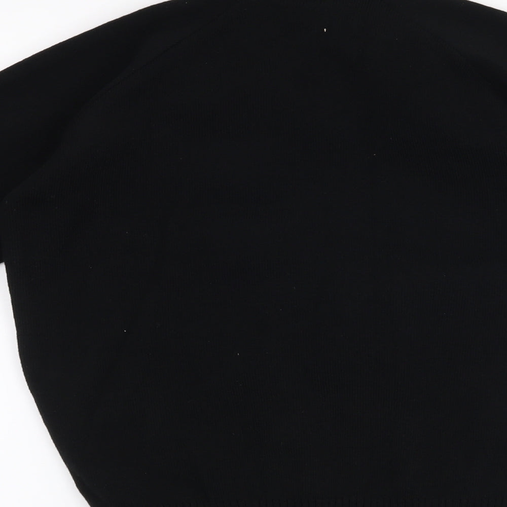 Zeco Boys Black   Pullover Jumper Size S