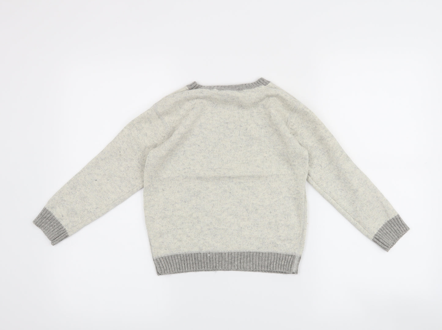 NEXT Boys Grey   Pullover Jumper Size 3-4 Years