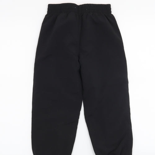 Rebel Boys Black   Jogger Trousers Size 5-6 Years