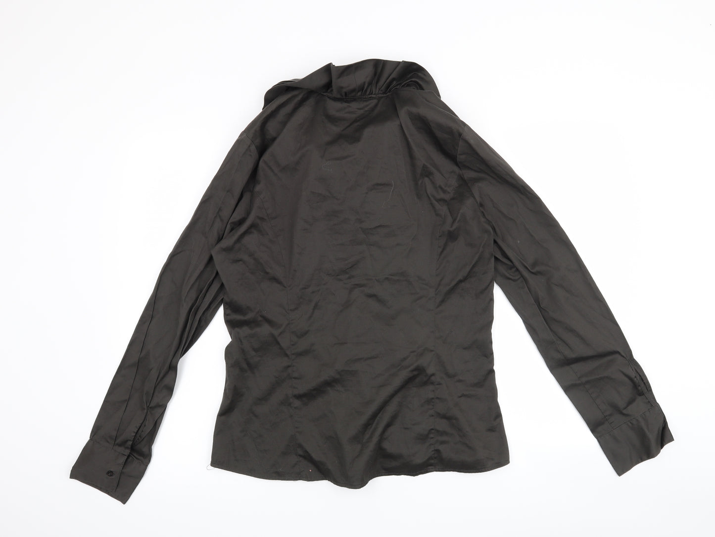 YAYA Womens Grey   Basic Blouse Size 14