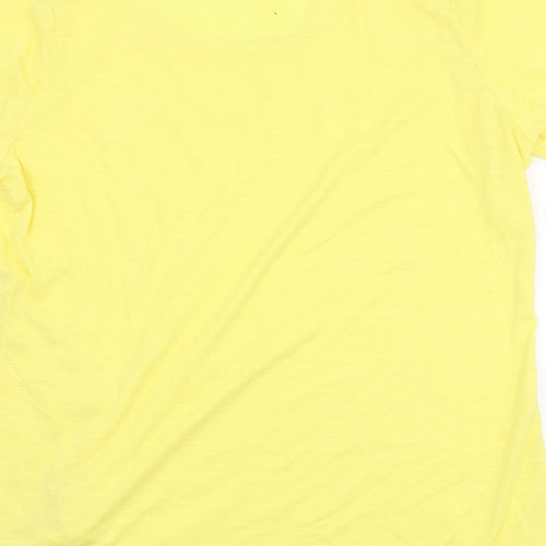 Damart Womens Yellow   Basic T-Shirt Size 14