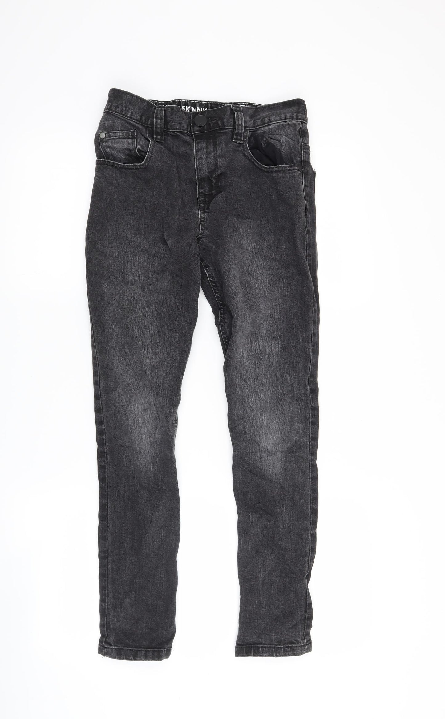 NEXT Boys Black   Skinny Jeans Size 12 Years