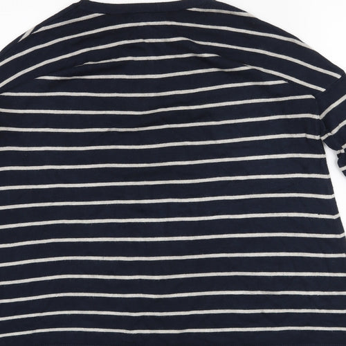Atmosphere Womens Blue Striped  Pullover Jumper Size 8