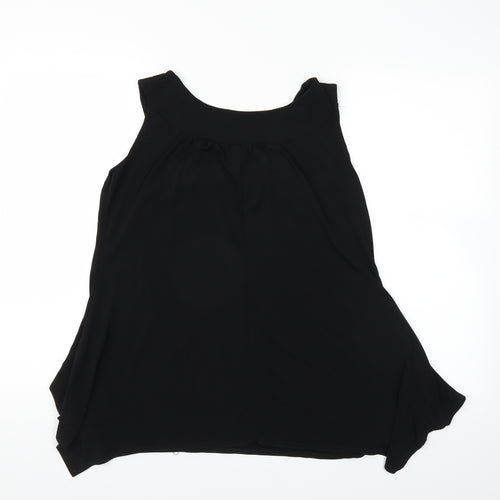 Preworn Womens Black   Basic T-Shirt Size L