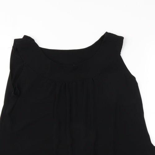 Preworn Womens Black   Basic T-Shirt Size L
