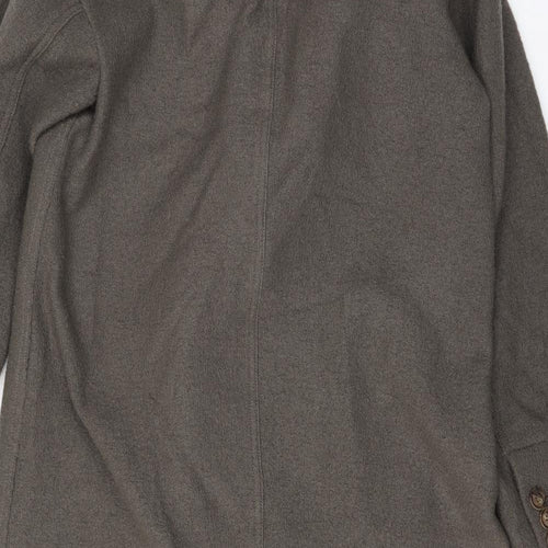 elizabeth and james Womens Brown   Overcoat Coat Size XS