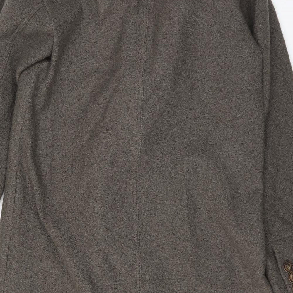 elizabeth and james Womens Brown   Overcoat Coat Size XS