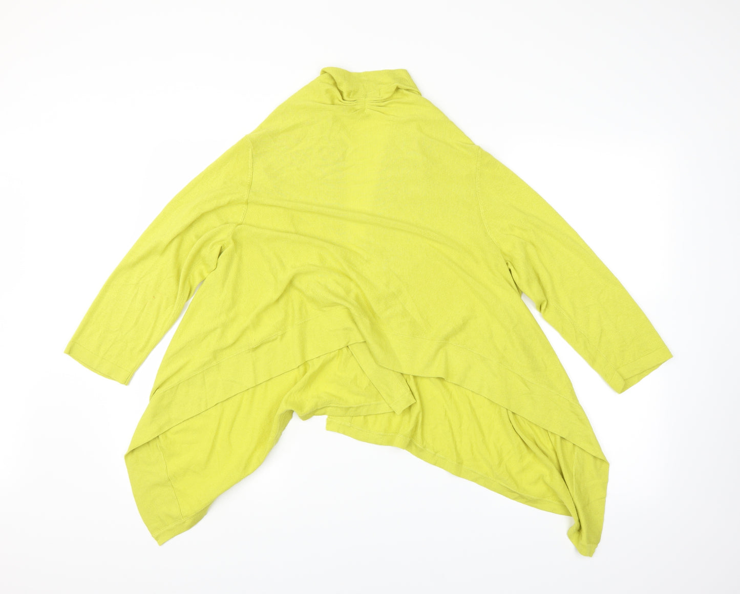 Precis Womens Yellow   Cardigan Jumper Size L