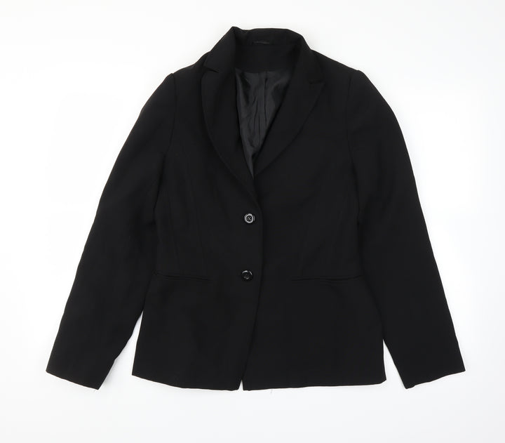bay Womens Black Jacket Size S