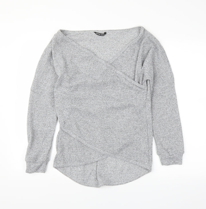 SheIn Womens Grey   Pullover Jumper Size M