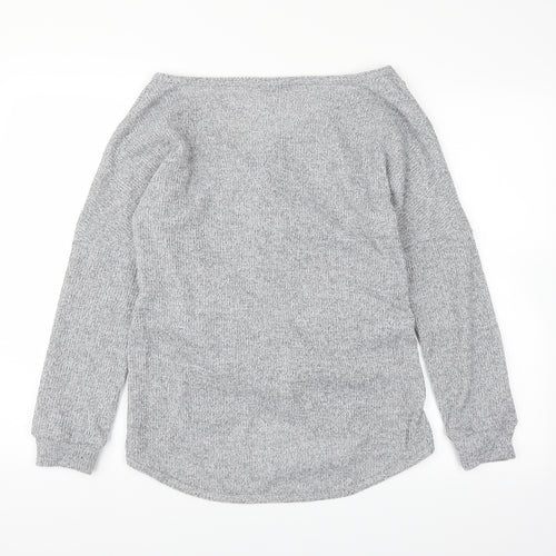 SheIn Womens Grey   Pullover Jumper Size M