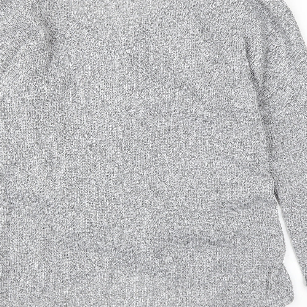 SheIn Womens Grey   Pullover Jumper Size M