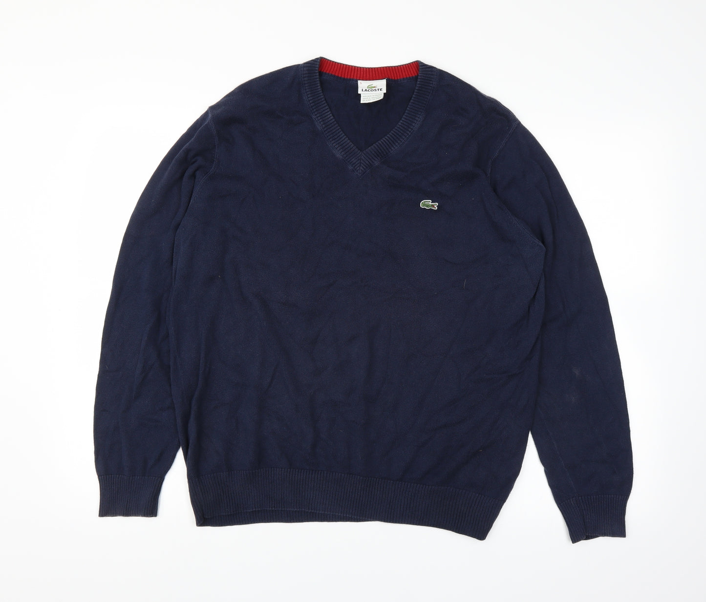 Lacoste Mens Blue   Pullover Jumper Size M