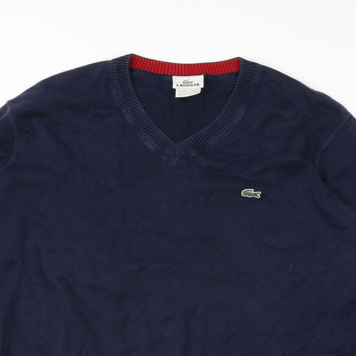 Lacoste Mens Blue   Pullover Jumper Size M