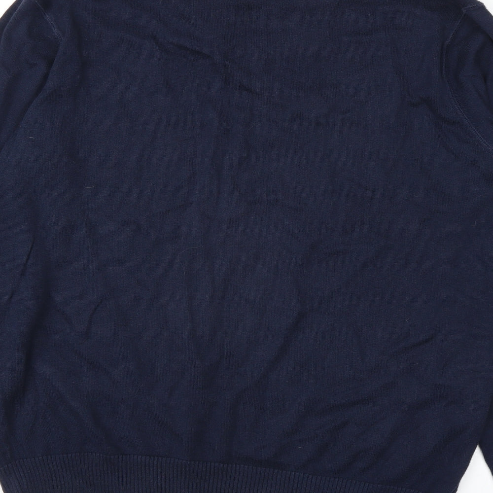 Lacoste Mens Blue   Pullover Jumper Size M