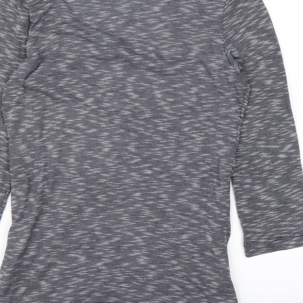 Soon Womens Blue   Basic T-Shirt Size 10