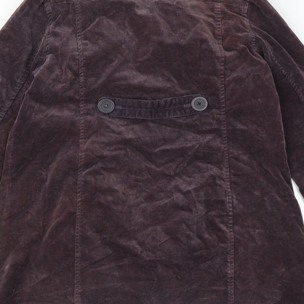 White Stuff Womens Brown   Overcoat Coat Size 14