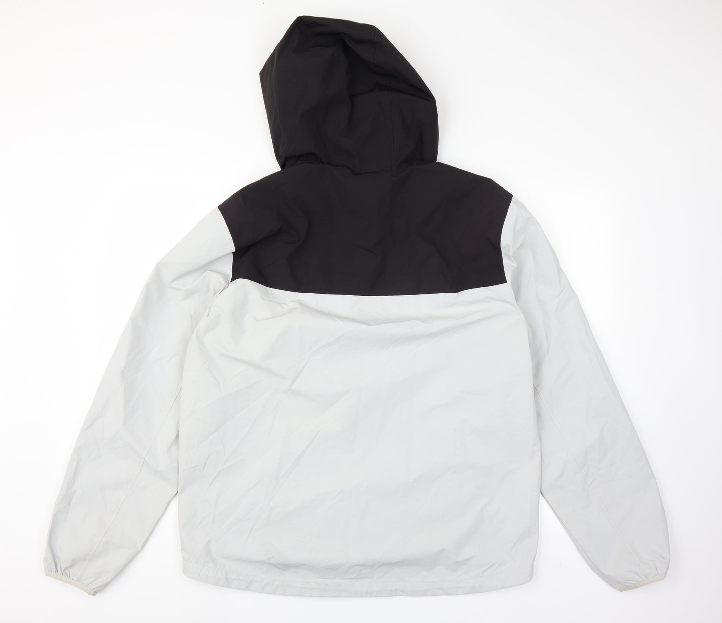 George Mens White   Rain Coat Coat Size L