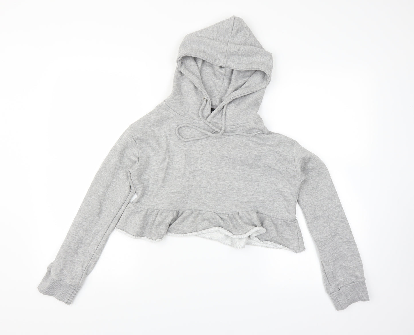PRETTYLITTLETHING Womens Grey   Pullover Jumper Size 10