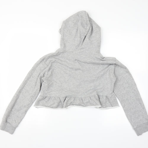 PRETTYLITTLETHING Womens Grey   Pullover Jumper Size 10