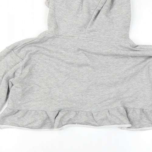PRETTYLITTLETHING Womens Grey   Pullover Jumper Size 10