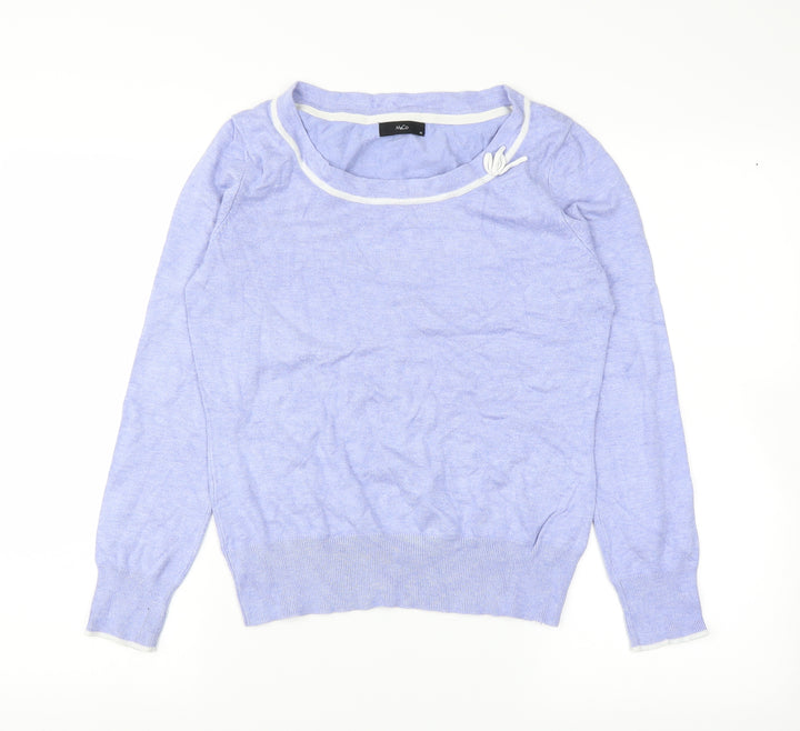 M&Co Womens Blue Pullover Jumper Size 12