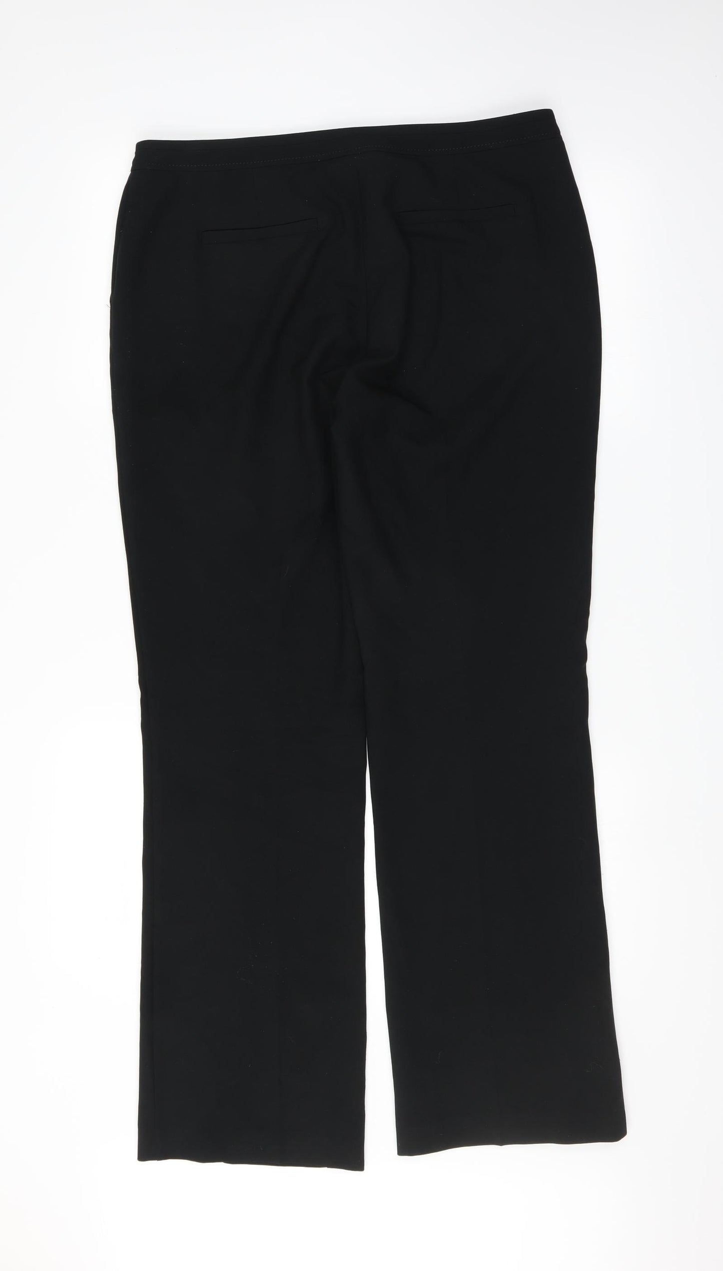 New Look Womens Black   Trousers  Size 14 L28 in