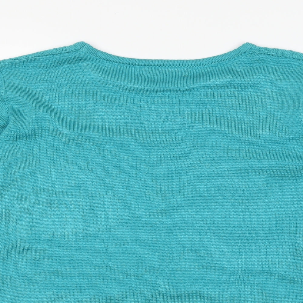 Bonmarché Womens Blue   Pullover Jumper Size M