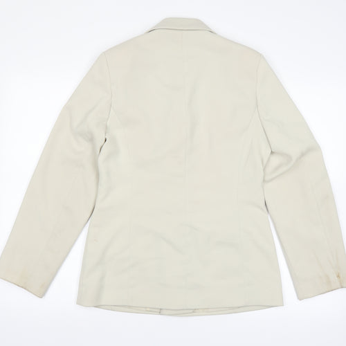 ameranto Womens White   Jacket  Size 10