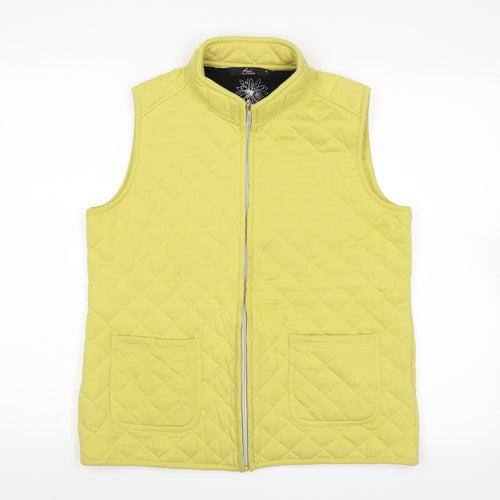 BM Womens Yellow   Jacket  Size 12