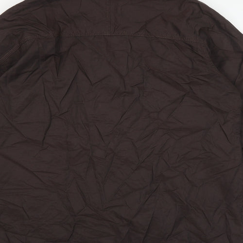 Taylor & Wright Mens Brown   Pea Coat Coat Size M