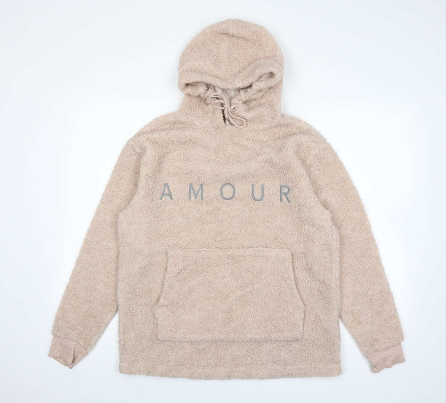Topshop Womens Pink   Pullover Hoodie Size 8