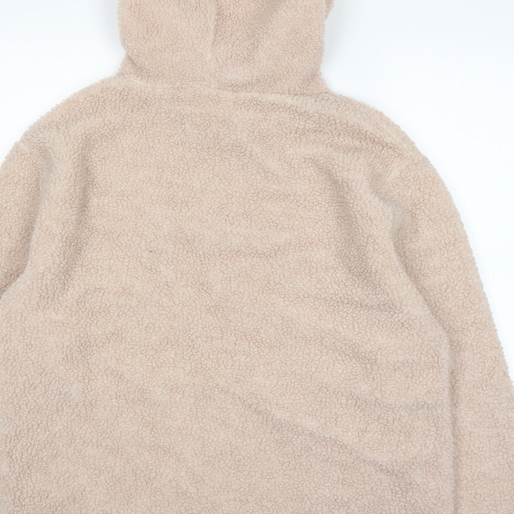 Topshop Womens Pink   Pullover Hoodie Size 8