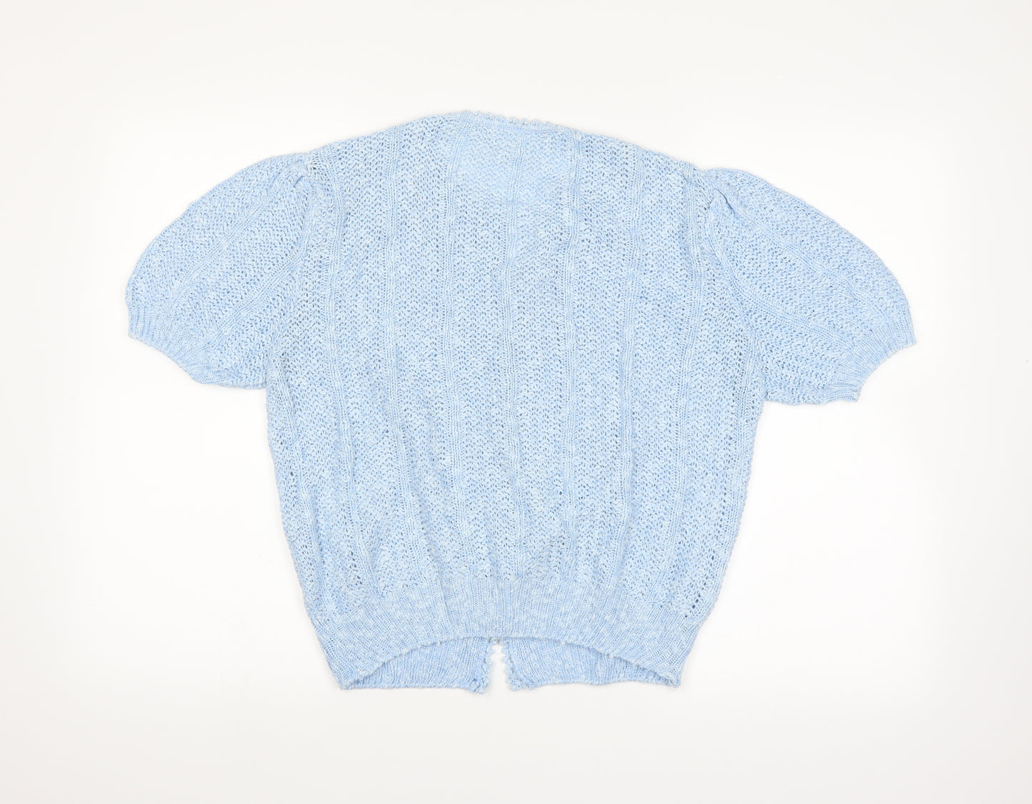 BHS Womens Blue   Cardigan Jumper Size 14