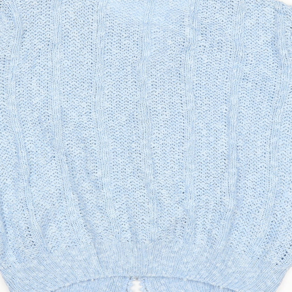 BHS Womens Blue   Cardigan Jumper Size 14