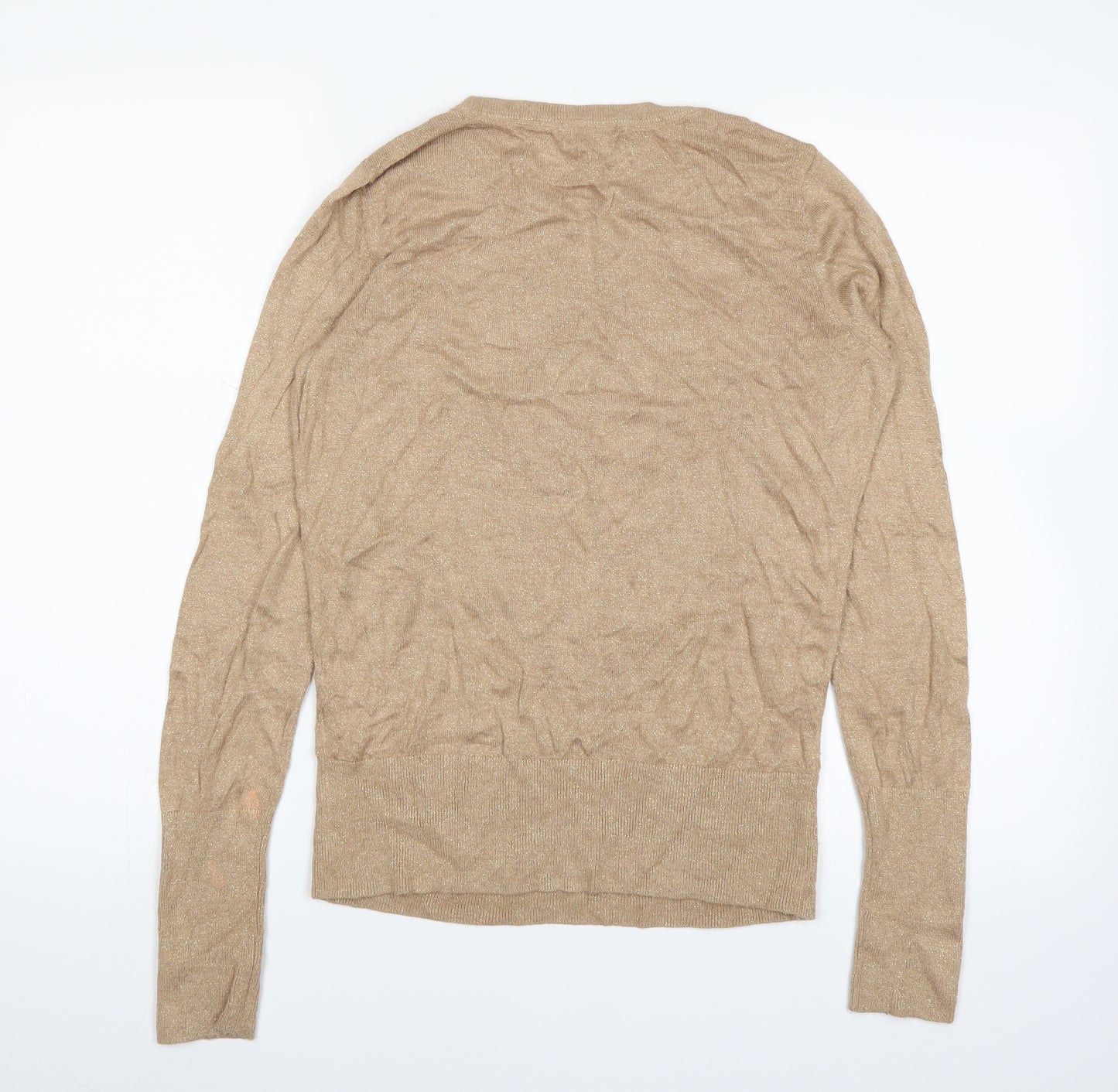 H&M Womens Beige   Pullover Jumper Size M