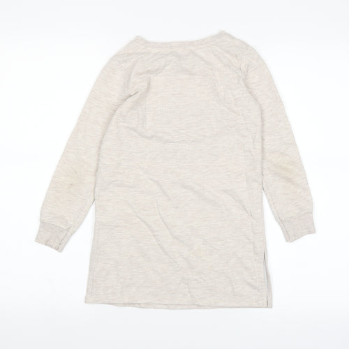 BlueZoo Boys White   Basic T-Shirt Size 7-8 Years
