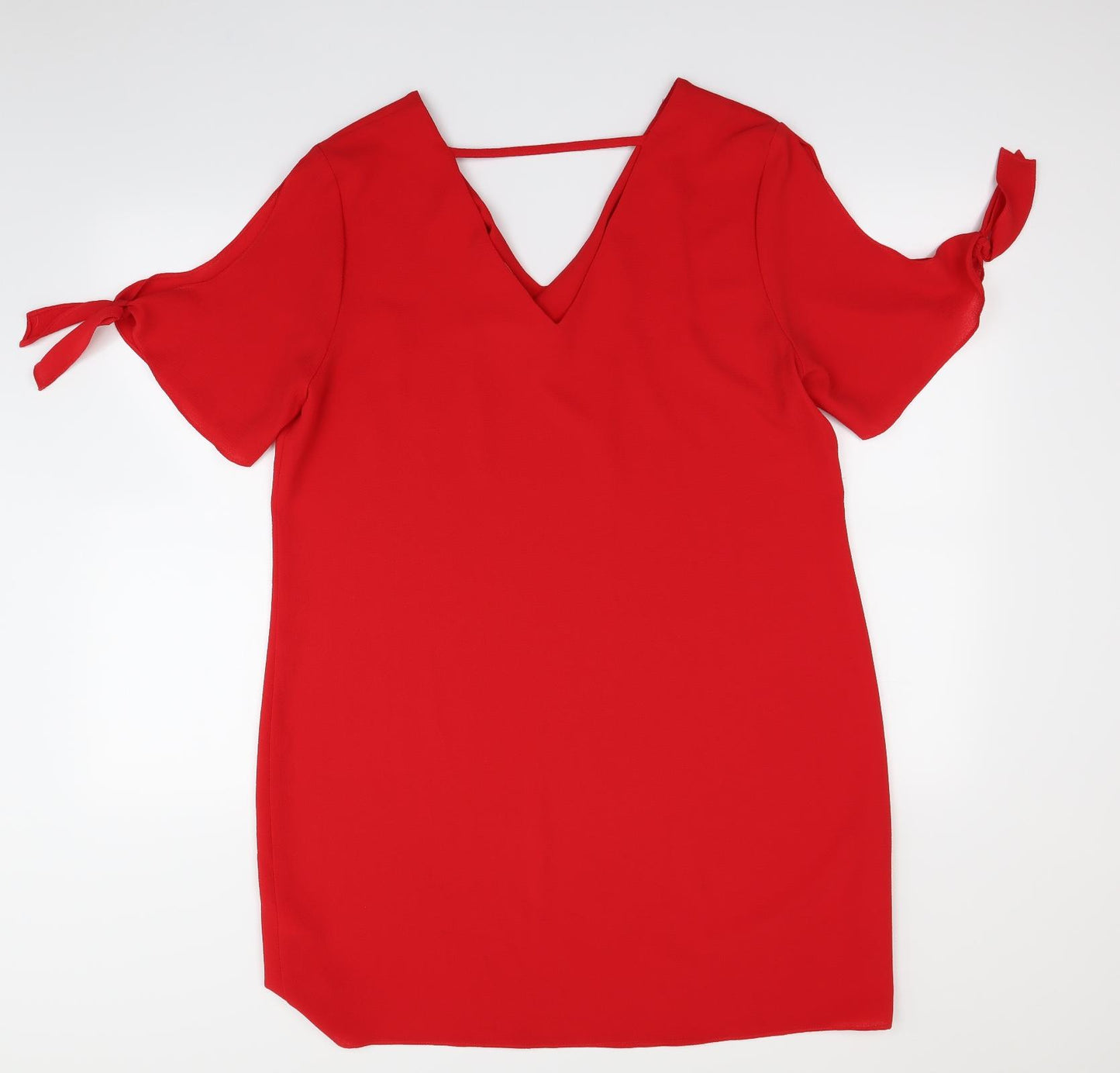 Peacocks Womens Red   Basic Blouse Size 14