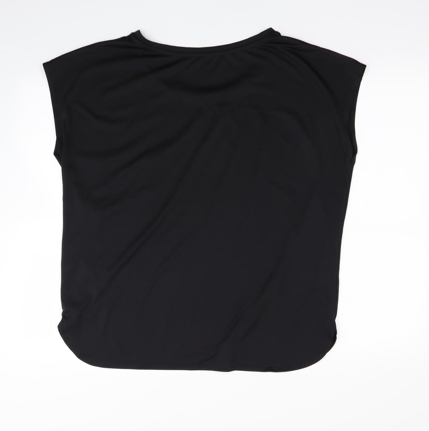 Soul Luxe Womens Black   Basic T-Shirt Size M