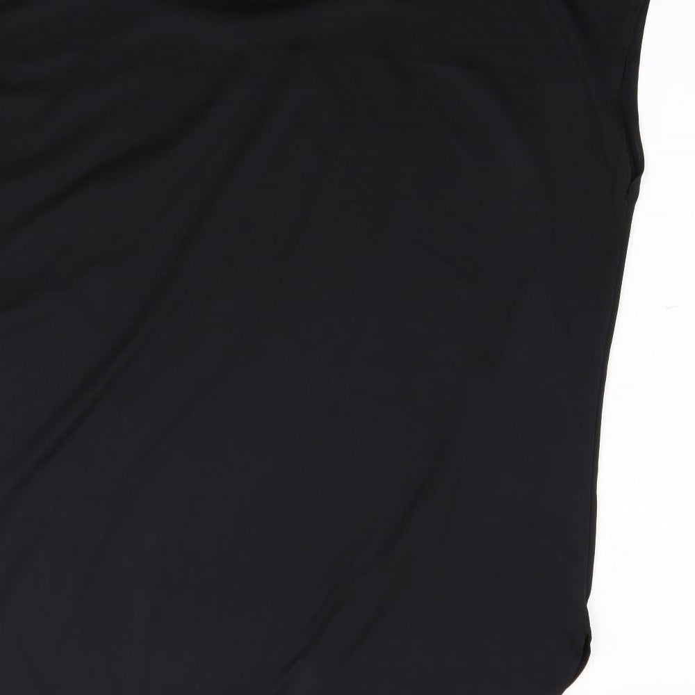 Soul Luxe Womens Black   Basic T-Shirt Size M