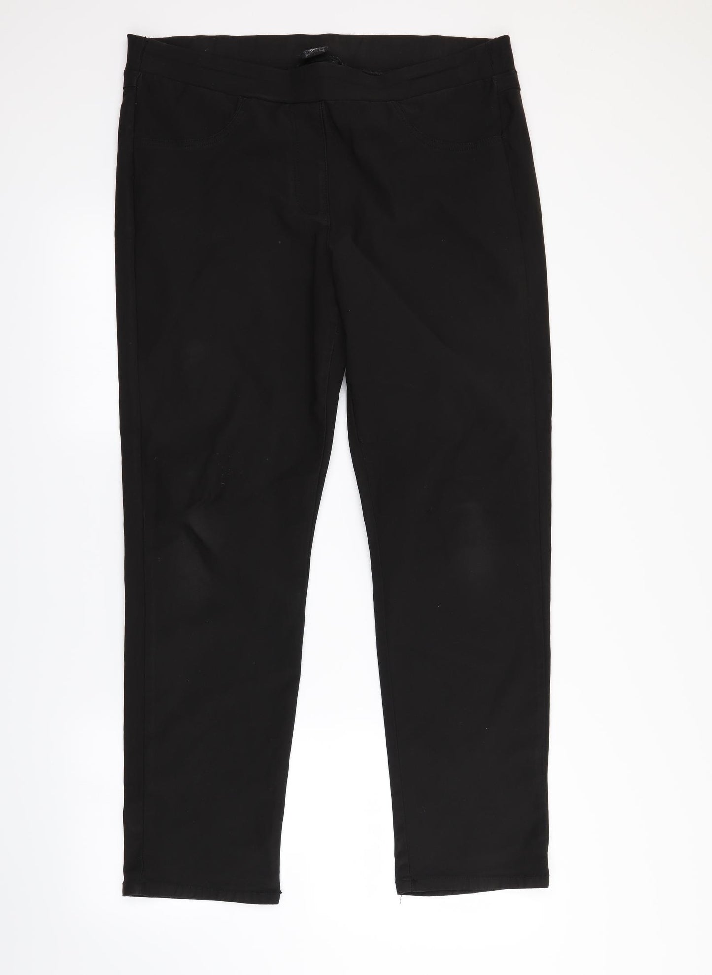 SONJA Womens Black   Jegging Jeans Size 18 L30 in